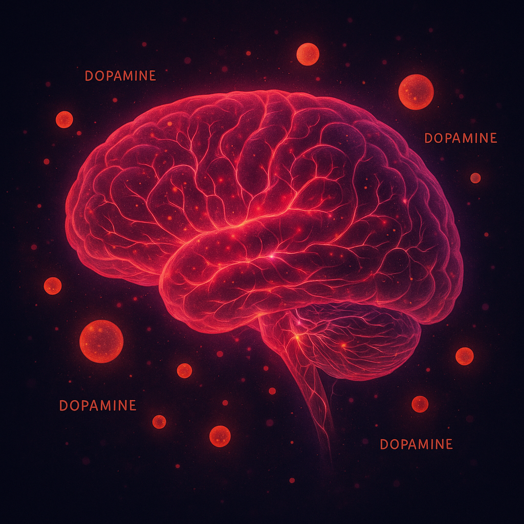 dopamine dans le cerveau