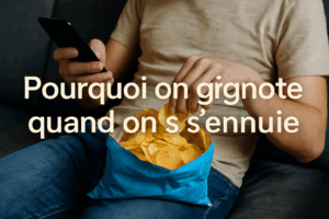 Pourquoi on grignote quand on s'ennuie