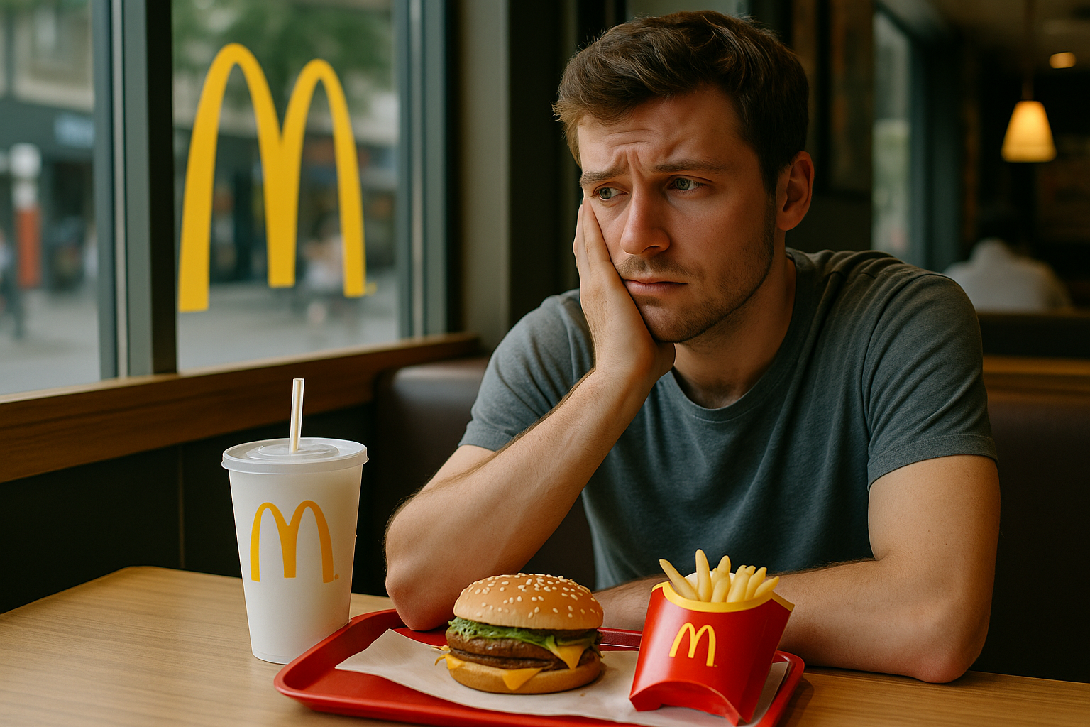 pourquoi on a faim après un macdo