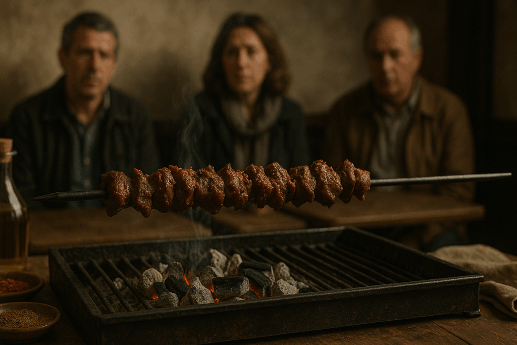 brochette d'agneau