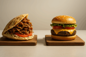 kebab vs burger