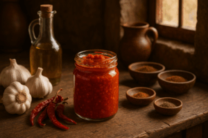recette de sauce harissa maison