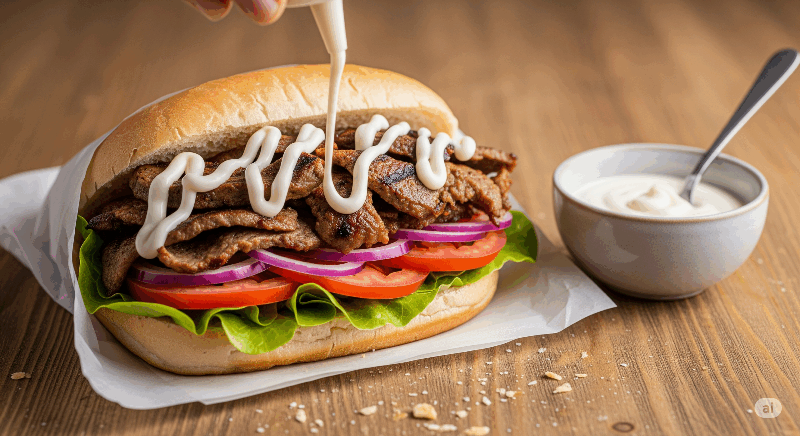 recette sauce blanche kebab