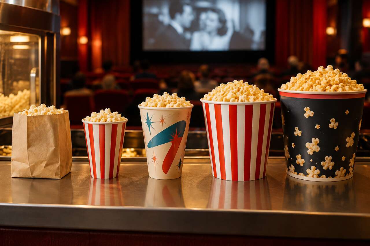 L’évolution du prix du popcorn au cinéma de 1980 à nos jours
