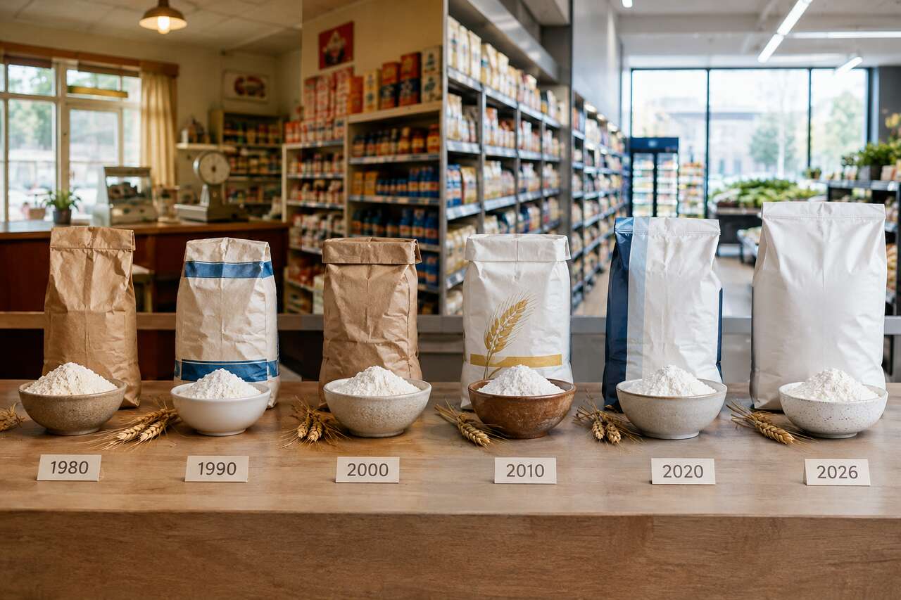 L’évolution du prix de la farine de 1980 à 2026