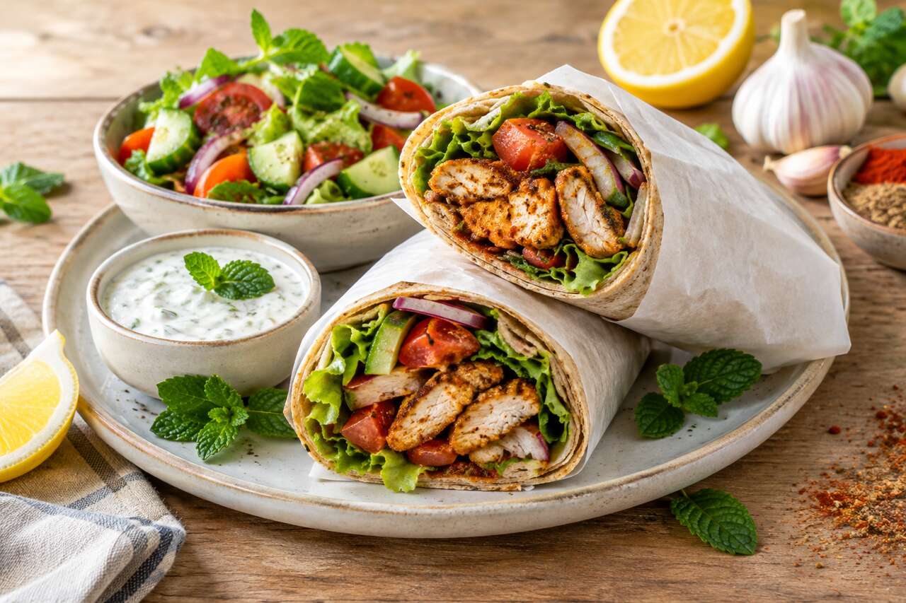 Comment faire un kebab healthy à la maison ?