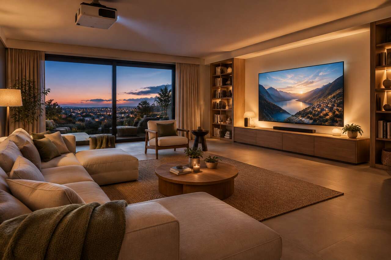 Choisir l’image: téléviseur ou vidéoprojecteur, taille et placement Choisir l’image: téléviseur ou vidéoprojecteur, taille et placement