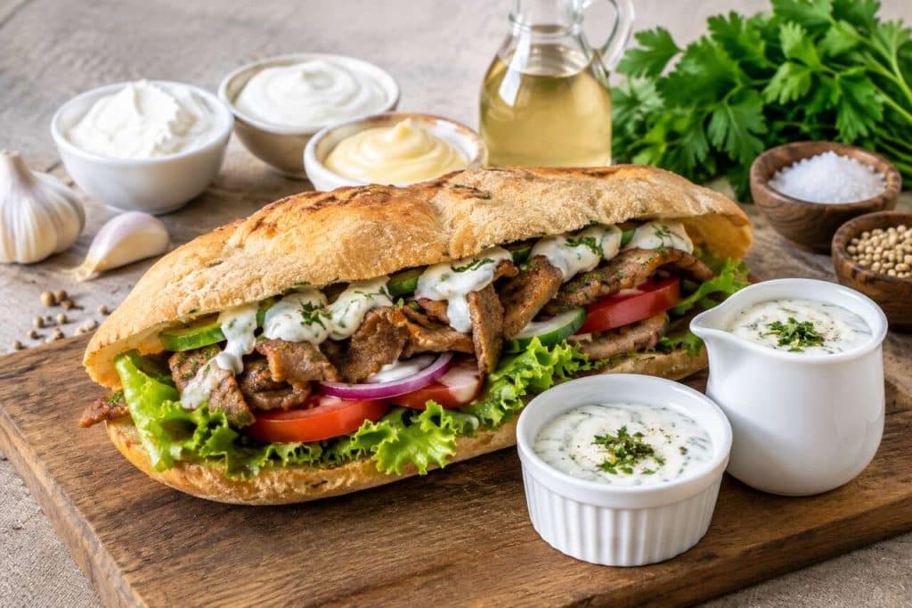 Recette de la véritable sauce blanche pour kebab