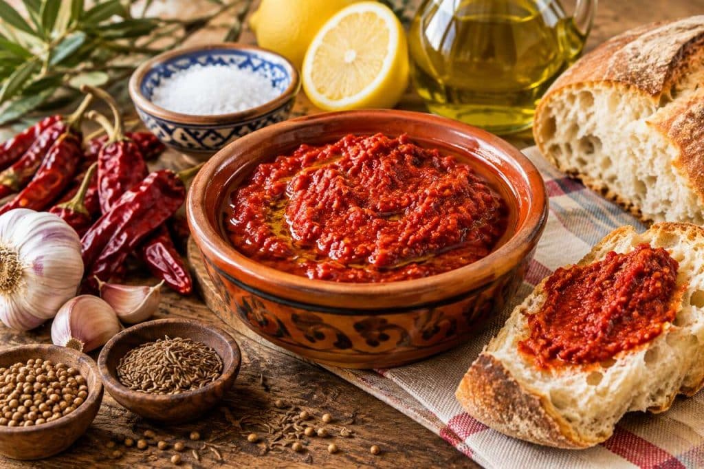 Recette de la véritable sauce harissa