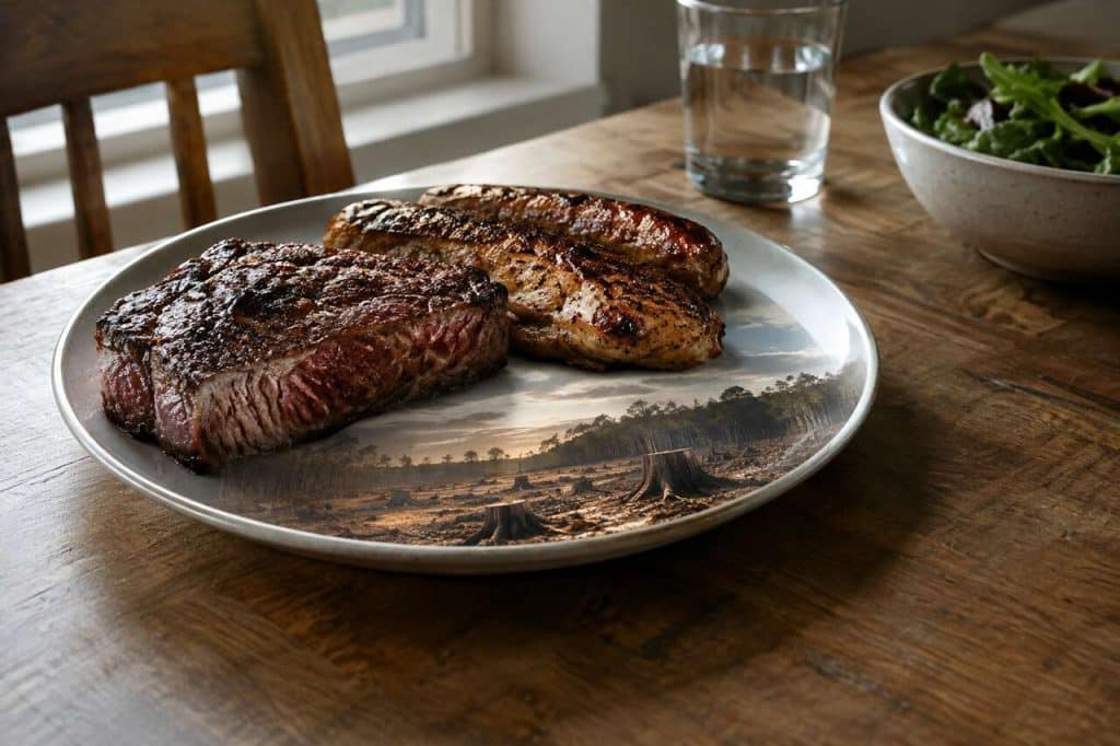 85 kg de viande par an : l’impact écologique colossal de la consommation française