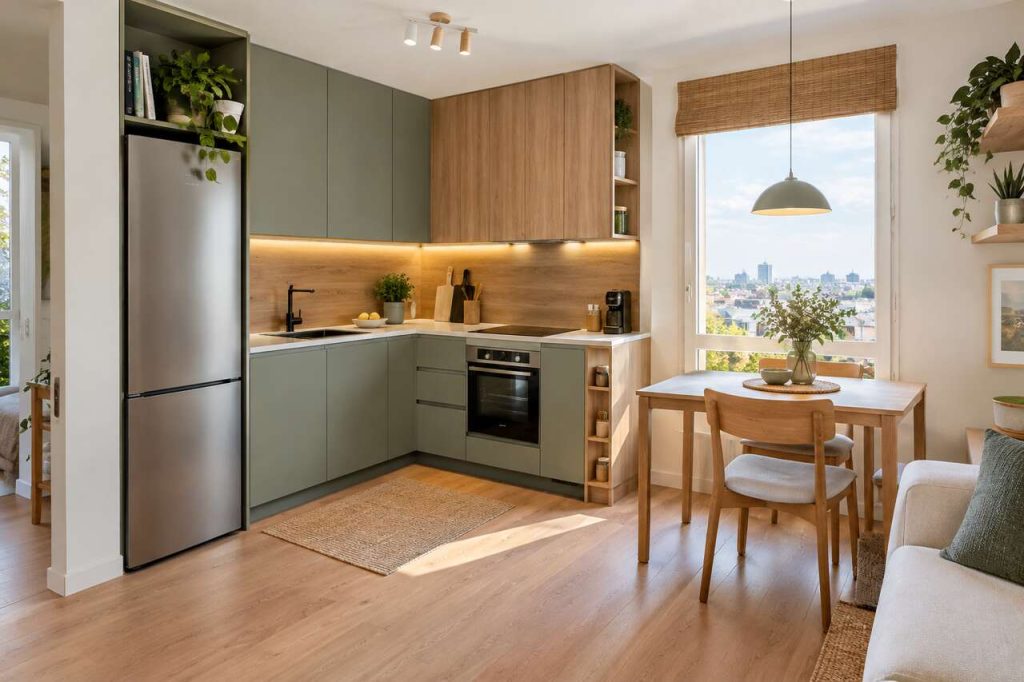 Comment aménager une cuisine dans un studio ?