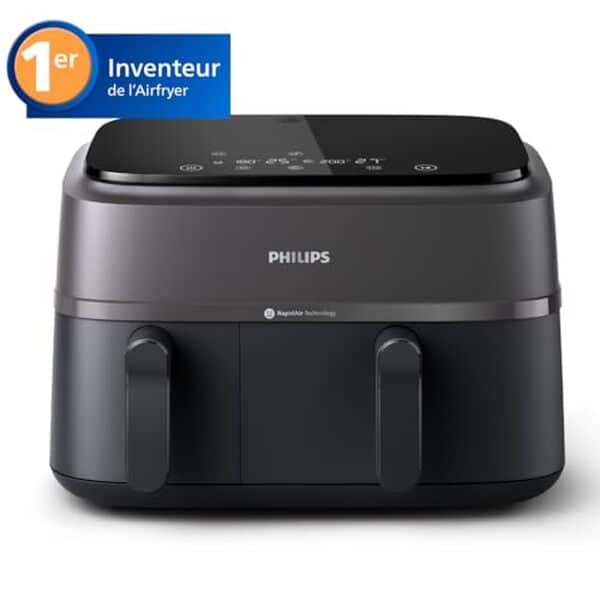 Découvrez notre test détaillé de l'Airfryer Philips 3000 double panier 9L noir. Performances, consommation, avantages et inconvénients de ce modèle premium. 