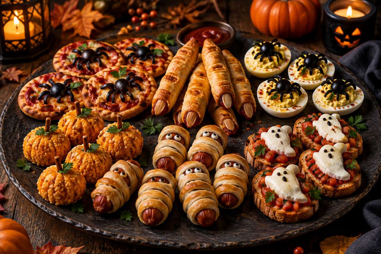 Recette de finger food pour Halloween : 6 bouchées à faire