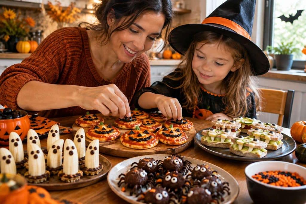 Snacks d’Halloween : 7 recettes faciles à préparer en famille