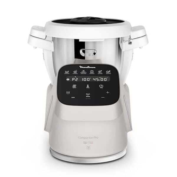 Découvrez notre test détaillé du robot cuiseur Moulinex Companion Pro 4.5L. Performances, recettes et prix : tout ce qu'il faut savoir avant d'acheter. 