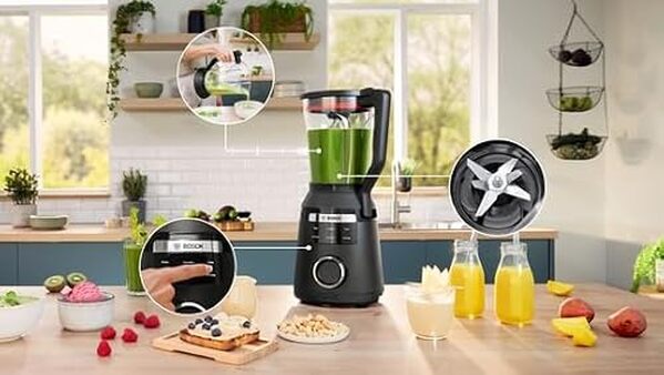 Découvrez notre test complet du blender Bosch MMB6652B : performances, rapidité de mixage et efficacité. Avis détaillé et conseils d'utilisation.