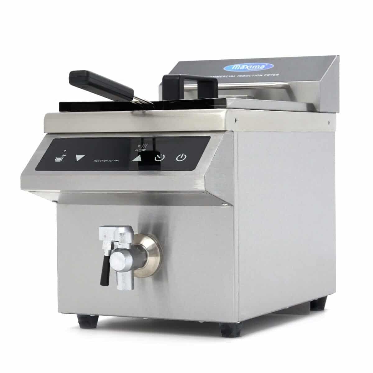 Test de la friteuse Maxima 8L induction avec robinet