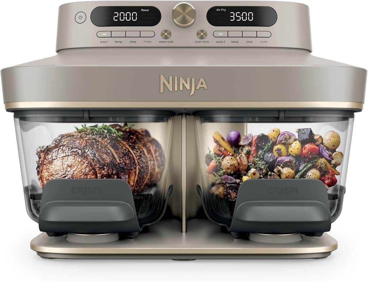 Test de la friteuse Ninja CRISPi DualZone : deux zones, huit modes