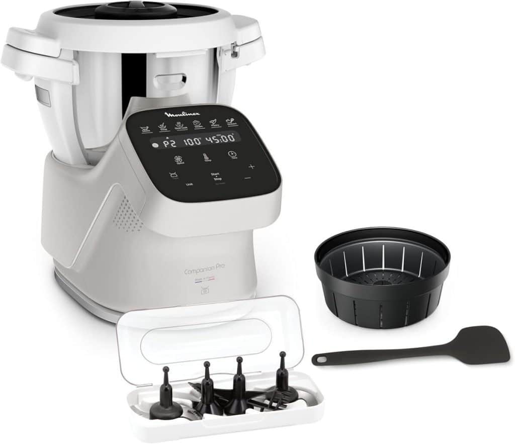 Test du robot cuiseur Moulinex Companion Pro 4.5L multifonctions