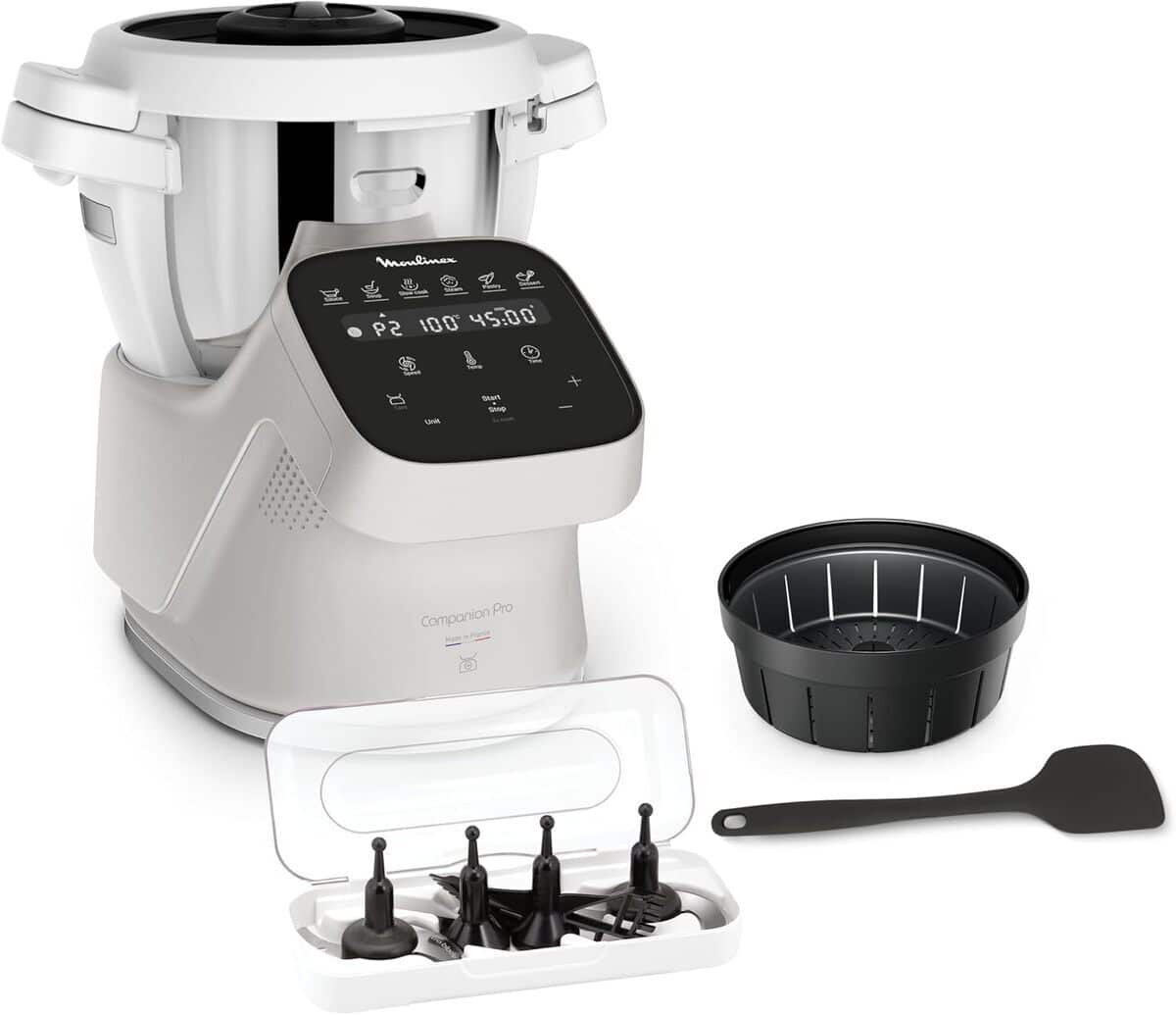 Test du robot cuiseur Moulinex Companion Pro 4.5L multifonctions
