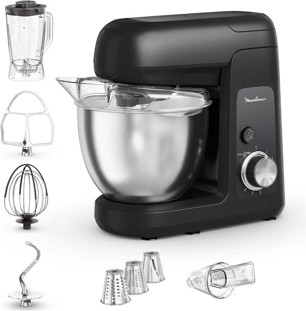 Test du robot pâtissier Moulinex Bake Partner 4.6 l
