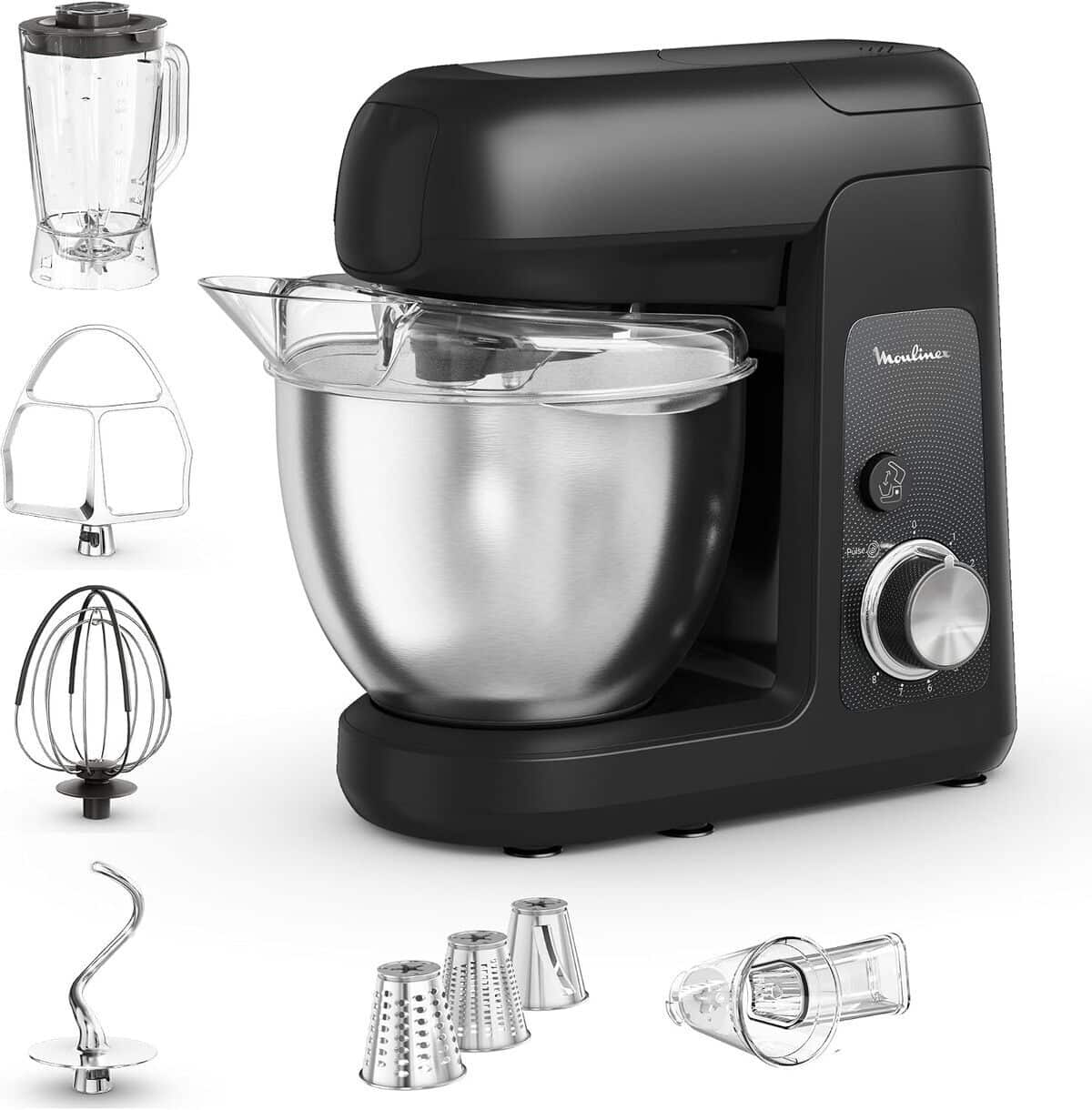 Test du robot pâtissier Moulinex Bake Partner 4.6 l